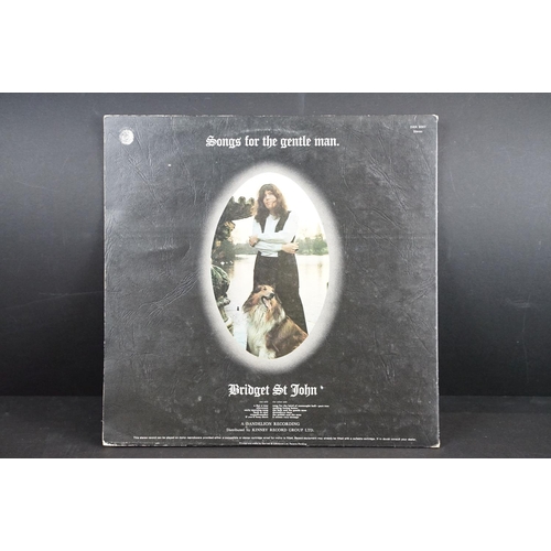 132 - Vinyl - 9 Folk LPs to include Bridget St John Songs For The Gentle Man on Dandelion (DAN 8007), Fair... 