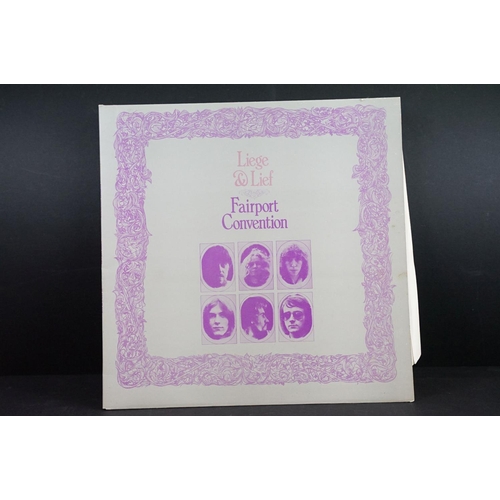 132 - Vinyl - 9 Folk LPs to include Bridget St John Songs For The Gentle Man on Dandelion (DAN 8007), Fair... 