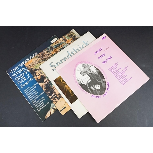 133 - Vinyl – 14 folk LPs to include The World of Ewan MacColl and Peggy Seeger Vol 2 (Argo SPA-A 216), Ha... 