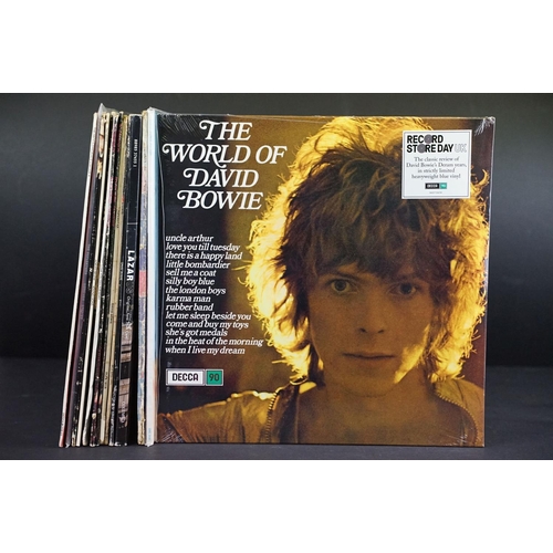 294 - Vinyl - 15 David Bowie and related albums including promos and foreign pressing, to include: The Wor... 