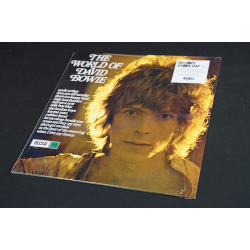 294 - Vinyl - 15 David Bowie and related albums including promos and foreign pressing, to include: The Wor... 