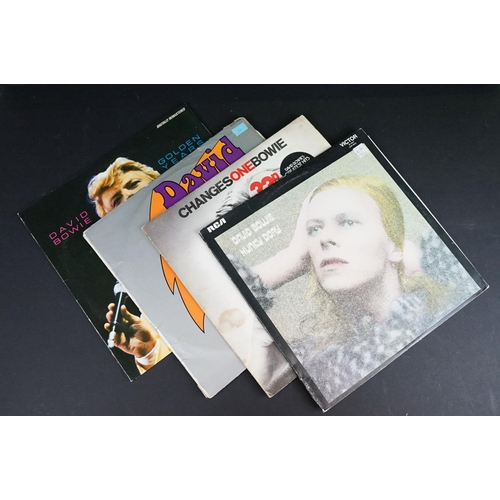 294 - Vinyl - 15 David Bowie and related albums including promos and foreign pressing, to include: The Wor... 