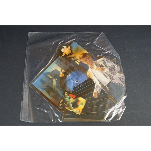 296 - Vinyl / Autograph - 13 David Bowie picture discs, shaped discs and coloured vinyl, to include: Lovin... 