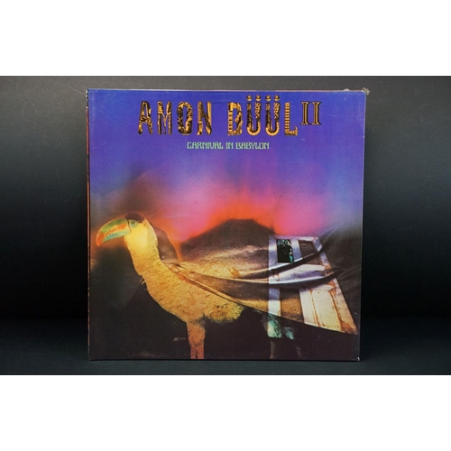 187 - Vinyl - 6 Albums by Amon Düül II to include: Phallus Dei, Yeti, Tanz Der Lemminge (double), Wolf Cit... 