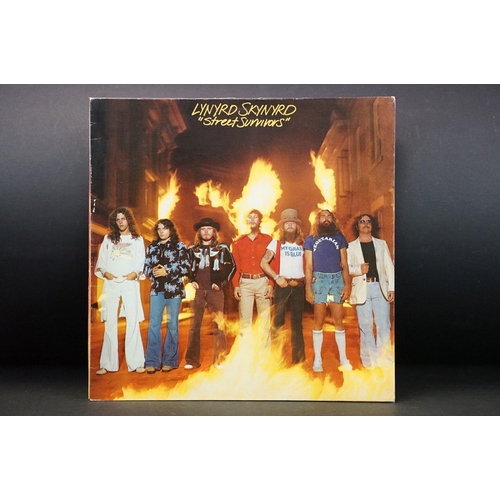 191 - Vinyl - 7 Lynyrd Skynyrd albums to include: (Pronounced 'Lĕh-'nérd 'Skin-‘nérd), Second Helping, Nut... 