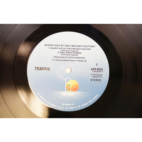 192 - Vinyl - 5 Traffic albums to include: Traffic, John Barleycorn Must Die, The Low Spark Of High Heeled... 