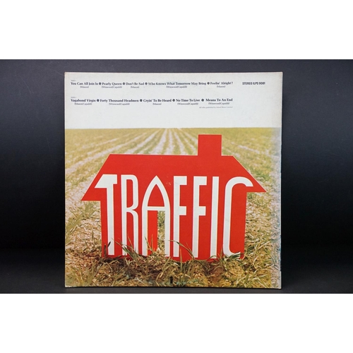 192 - Vinyl - 5 Traffic albums to include: Traffic, John Barleycorn Must Die, The Low Spark Of High Heeled... 