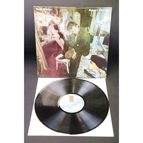 194 - Vinyl - 4 Tom Waits albums to include: Small Change (printed inner), Blue Valentine (with insert), S... 