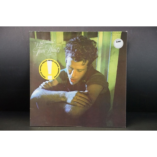 194 - Vinyl - 4 Tom Waits albums to include: Small Change (printed inner), Blue Valentine (with insert), S... 