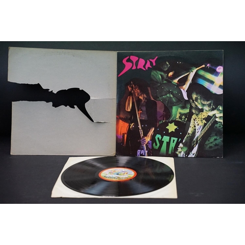 149 - Vinyl - 5 Original UK albums by Stray to include: Stray (UK 1970 Transatlantic Records, TRA 216), Po... 