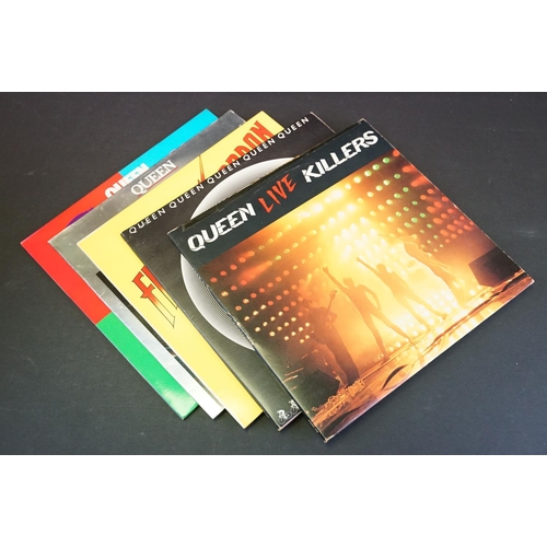 181 - Vinyl - 19 Queen & Members LPs, 7 12