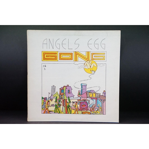 282 - Vinyl - 4 Gong UK pressing albums to include: The Flying Teapot (V 2002), Angels egg (V 2007), You (... 