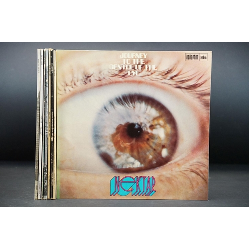 285 - Vinyl - 8 Nektar Albums to include: Journey To The Centre Of The Eye (original German pressing, Baci... 