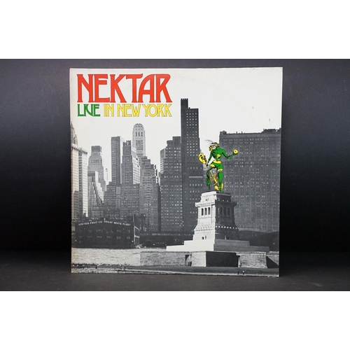 285 - Vinyl - 8 Nektar Albums to include: Journey To The Centre Of The Eye (original German pressing, Baci... 