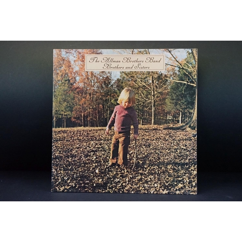 287 - Vinyl - 5 The Allman Brothers UK pressing albums to include: The Allman Brothers Band At Fillmore Ea... 