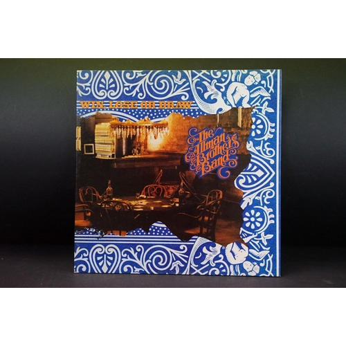 287 - Vinyl - 5 The Allman Brothers UK pressing albums to include: The Allman Brothers Band At Fillmore Ea... 