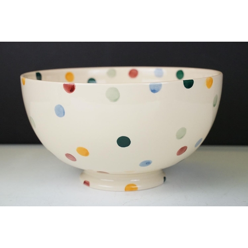 12 - A collection of Emma Bridgewater Polka ceramics to include a large bowl measuring approx 23.5cm in d... 