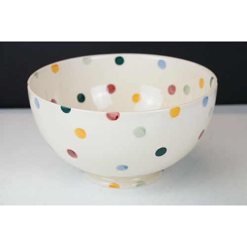 12 - A collection of Emma Bridgewater Polka ceramics to include a large bowl measuring approx 23.5cm in d... 