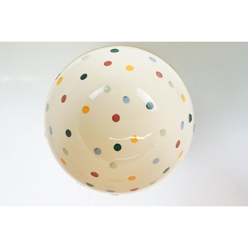 12 - A collection of Emma Bridgewater Polka ceramics to include a large bowl measuring approx 23.5cm in d... 