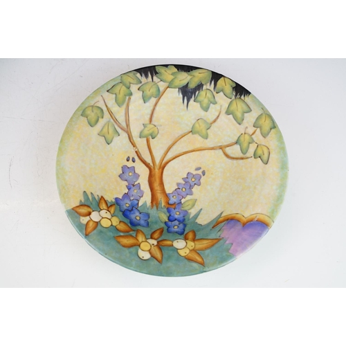 20 - Group of Crown Devon ceramics, circa 1930's, to include a pair of 'Mattitia' large circular dishes (... 