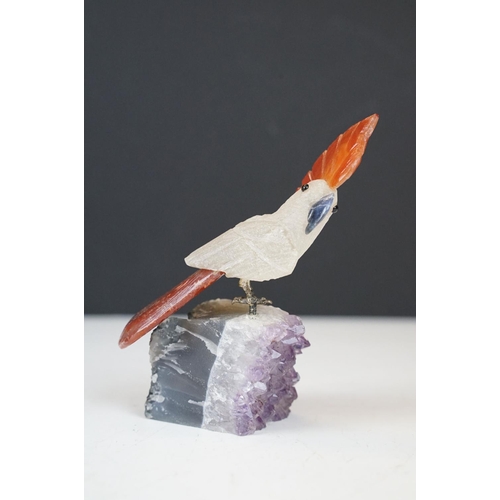 28 - Collection of seven ceramic wall plaques to include a Beswick Kingfisher (no. 729-1, approx 19cm wid... 