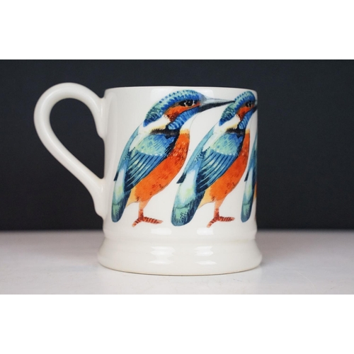 66 - A collection of three Emma Bridgewater litho 1/2 pint mugs to include Red Squirrel, Kingfisher and G... 