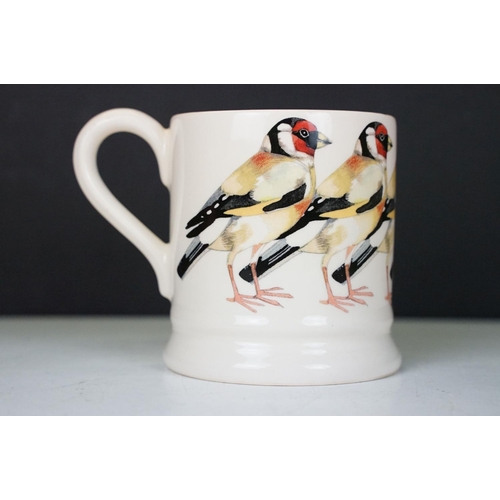 66 - A collection of three Emma Bridgewater litho 1/2 pint mugs to include Red Squirrel, Kingfisher and G... 