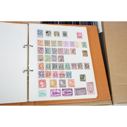 428 - Large collection of Commonwealth & world stamps and British first day covers within albums, to inclu... 