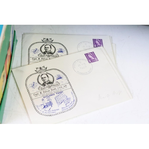 407 - Collection of first day covers to include an album of 1970s examples and loose examples of the same ... 