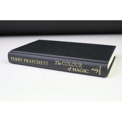 419 - Book - Terry Pratchett - The Colour of Magic, limited edition hardback edition within slipcase, sign... 