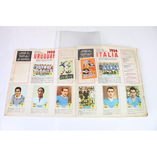 420 - A Panini Mexico Wolrd Cup 1970 sticker album, near complete with some not stuck to album pages.