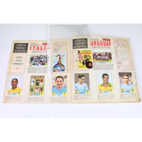 420 - A Panini Mexico Wolrd Cup 1970 sticker album, near complete with some not stuck to album pages.