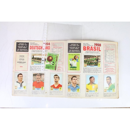 420 - A Panini Mexico Wolrd Cup 1970 sticker album, near complete with some not stuck to album pages.