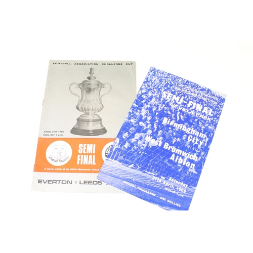 217 - Football Autographs & Programme - West Brom v Everton FA Cup 1966 - FC Final programme, ticket and s... 