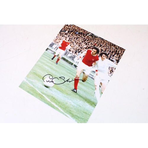 218 - Football Autographs & Programmes - Leeds United v Arsenal 1972 FA Cup Final - Colour photo signed by... 