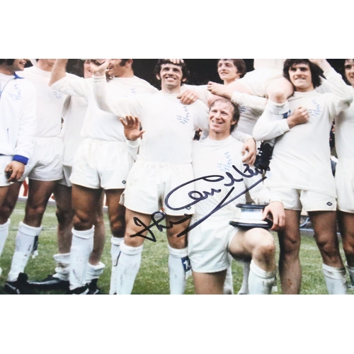 218 - Football Autographs & Programmes - Leeds United v Arsenal 1972 FA Cup Final - Colour photo signed by... 