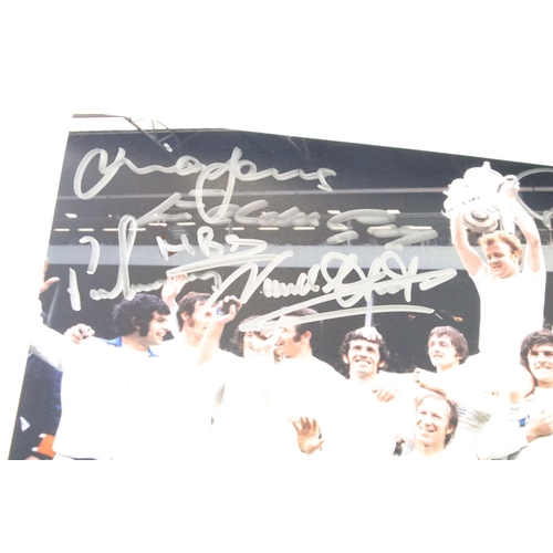 218 - Football Autographs & Programmes - Leeds United v Arsenal 1972 FA Cup Final - Colour photo signed by... 