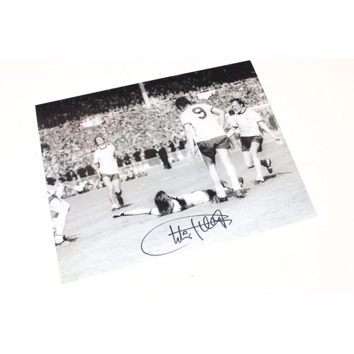 219 - Football Autographs & Programmes - Arsenal 1970/71 FA Cup Final - Five signed photo prints to includ... 