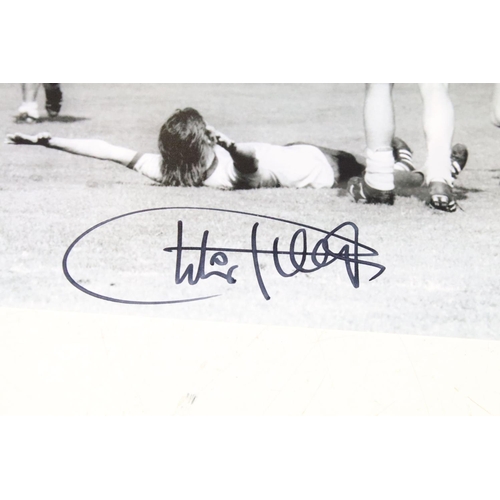 219 - Football Autographs & Programmes - Arsenal 1970/71 FA Cup Final - Five signed photo prints to includ... 