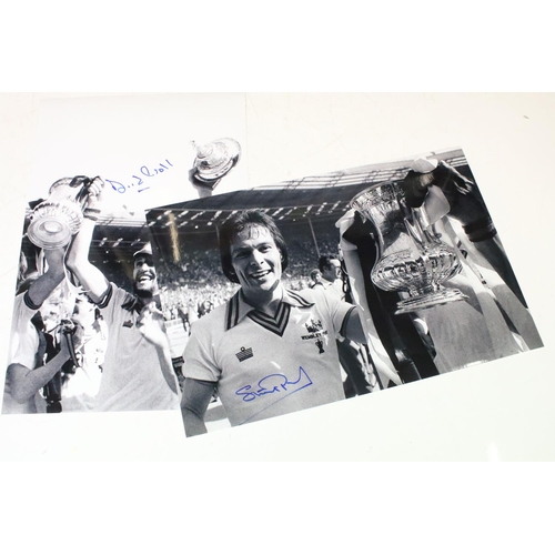 222 - Football Autographs - 1980 West Ham United FA Cup Final - 10 x signed 12x8 photos to include 6 x col... 