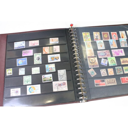 392 - Collection of assorted ephemera to include two partially filled world stamp albums, selection of tra... 