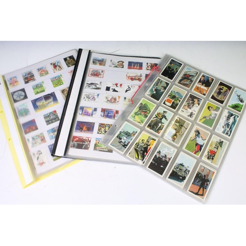 392 - Collection of assorted ephemera to include two partially filled world stamp albums, selection of tra... 