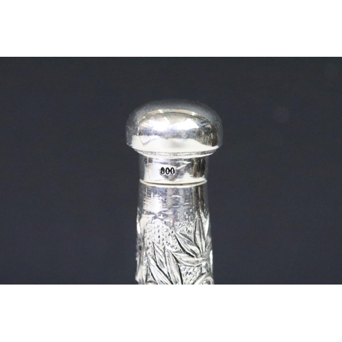 205 - Onion shaped decorated perfume bottle