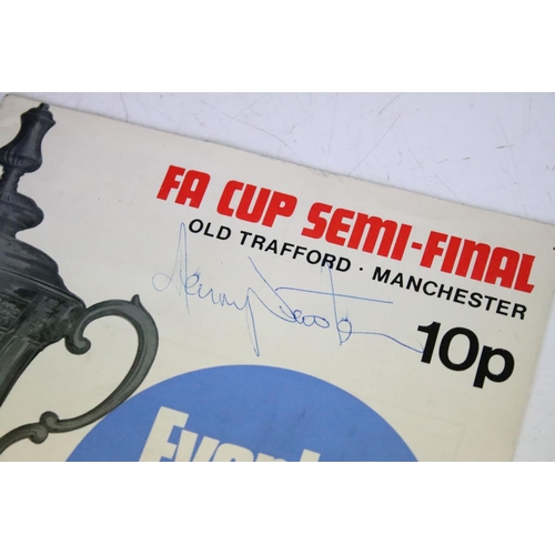 212 - Football Autographs & Programmes - 1965 FA Cup Final Leeds United v Liverpool - Programme & match ti... 