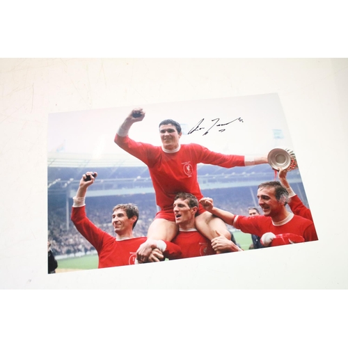 212 - Football Autographs & Programmes - 1965 FA Cup Final Leeds United v Liverpool - Programme & match ti... 