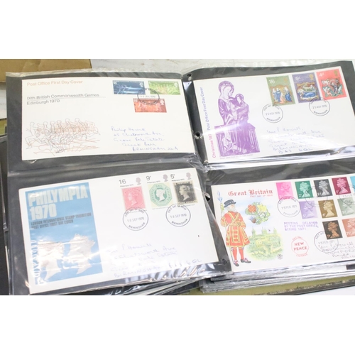 415 - Collection of mint stamps and first day covers to include an album of mostly mint presentation pack ... 