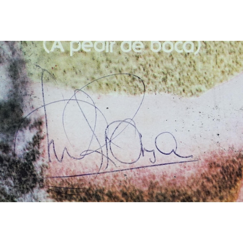 15 - Vinyl / Autographs - 2 David Bowie albums signed by 2 members of the Spiders From Mars: Mick Ronson ... 