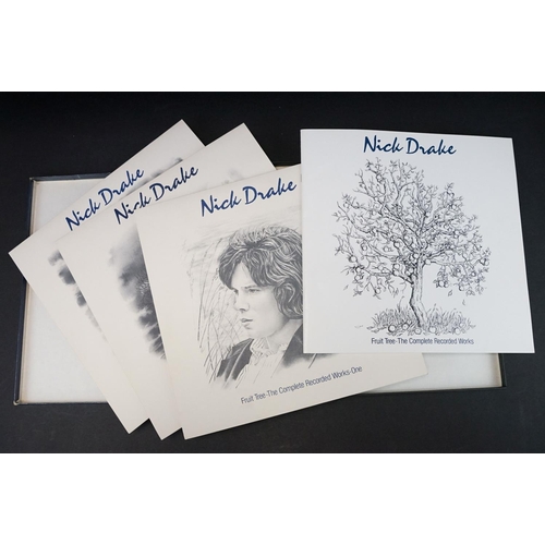 3 - Vinyl - Nick Drake – Fruit Tree, The Complete Recorded Works, original UK 1979 3 albums box set + bo... 