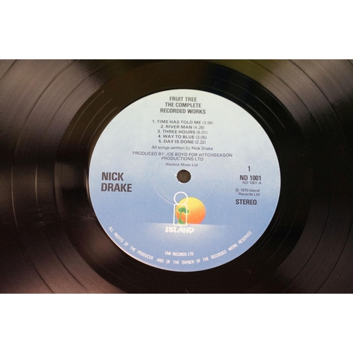 3 - Vinyl - Nick Drake – Fruit Tree, The Complete Recorded Works, original UK 1979 3 albums box set + bo... 