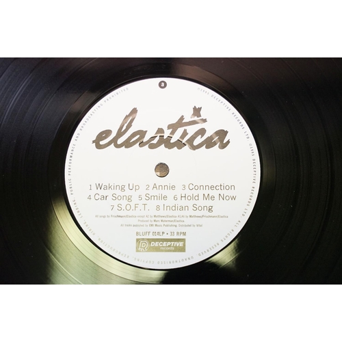 62 - Vinyl - Elastica - Self titled original UK 1995 1st press LP on Deceptive Records BLUFF 014 LP. Limi... 